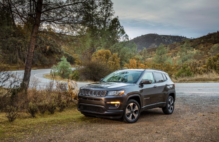 Front Quarter View of the 2020 Jeep Compass