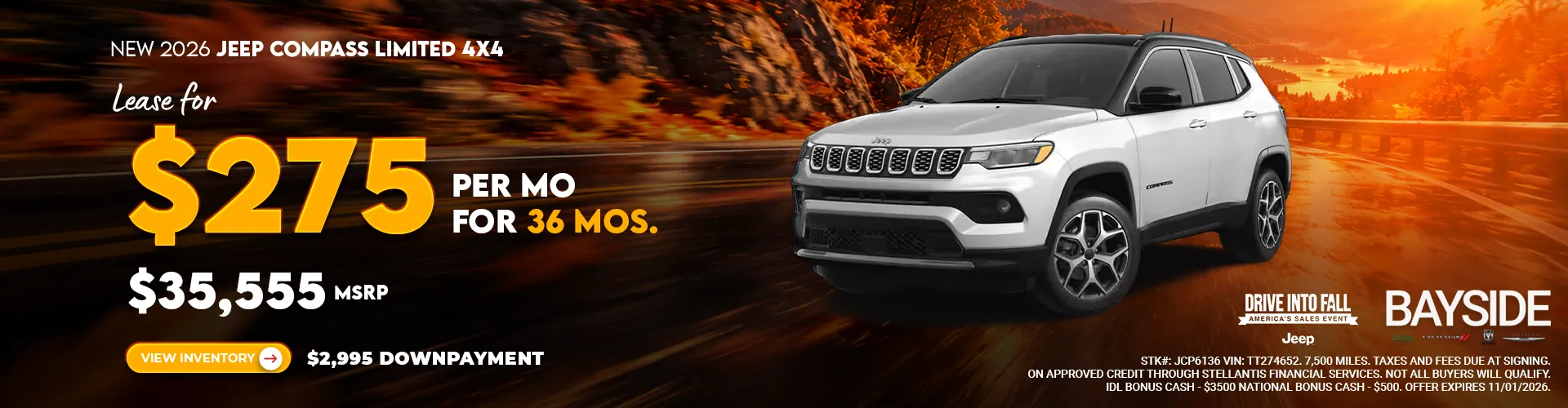 2026 JEEP COMPASS LIMITED 4X4